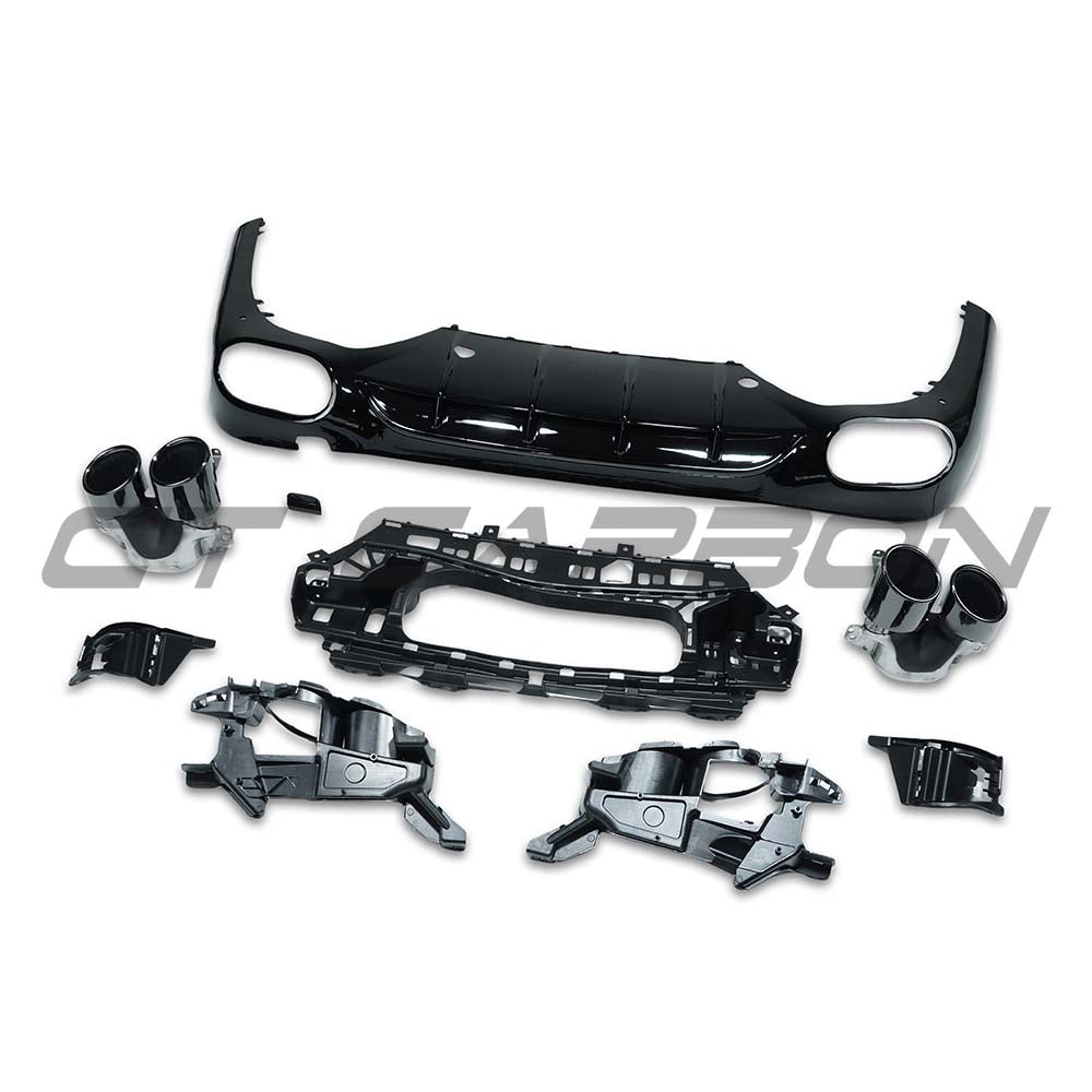MERCEDES E-CLASS W214 2024+ DIFFUSER WITH TIPS