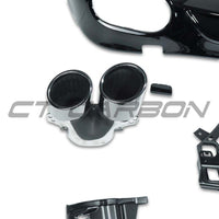 MERCEDES C254 GLC43/GLC63 AMG COUPE 2024-2025 DIFFUSER WITH EXHAUST TIPS