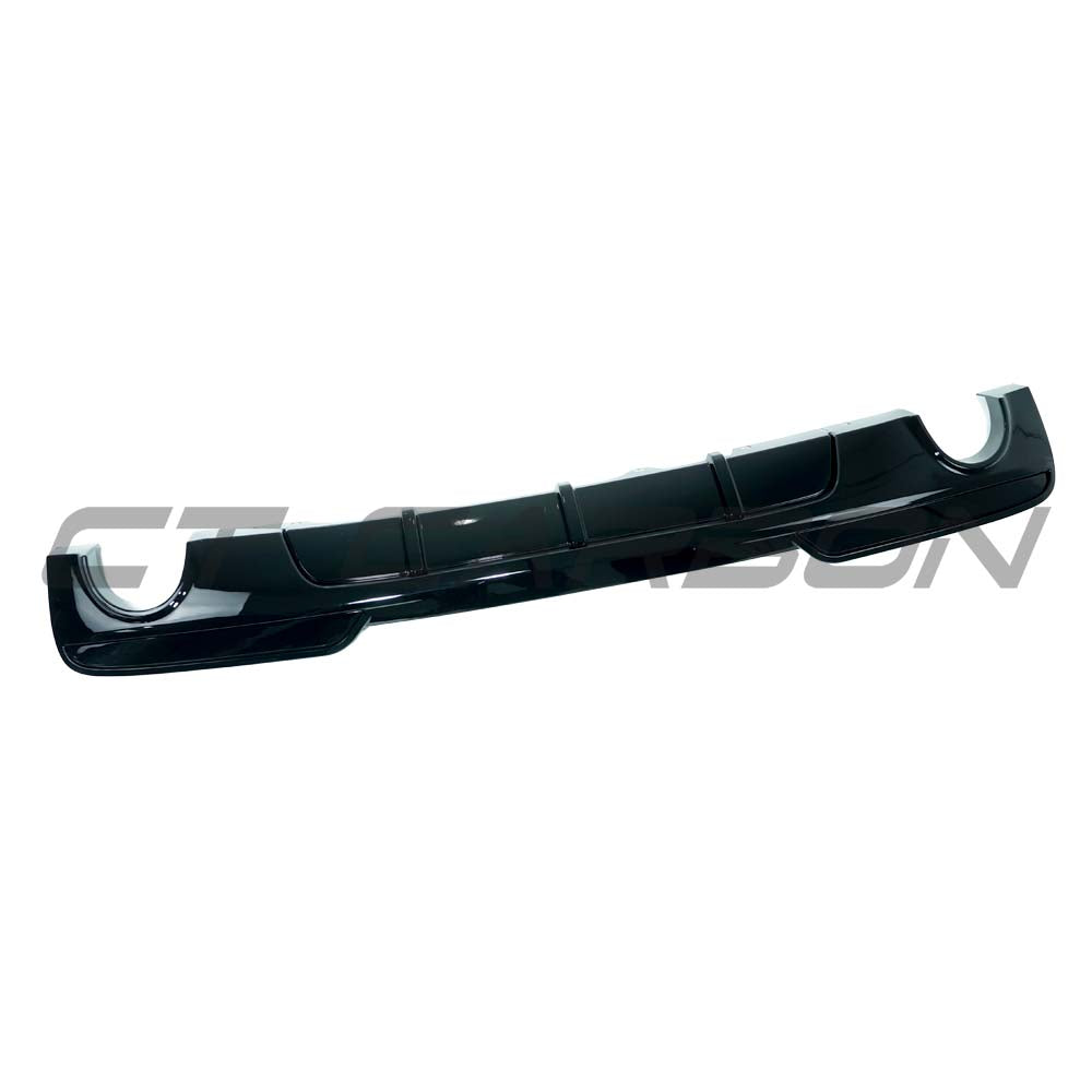 BMW 5 SERIES F10 GLOSS BLACK DUAL EXIT DIFFUSER - V1