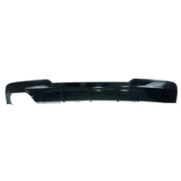 BMW F10/F18 5 SERIES PRE-LCI GLOSS BLACK TWIN LEFT DIFFUSER - V2