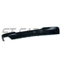 BMW F10/F18 5 SERIES PRE-LCI GLOSS BLACK TWIN LEFT DIFFUSER - V2