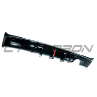 BMW F22/F23 2 SERIES 2014-2020 GLOSS BLACK LED TWIN LEFT DIFFUSER