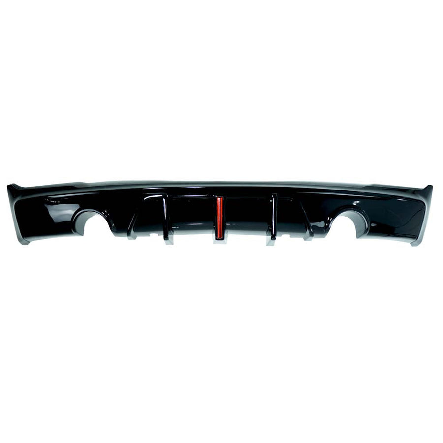 BMW F22/F23 2 SERIES 2014-2020 GLOSS BLACK DUAL EXHAUST DIFFUSER