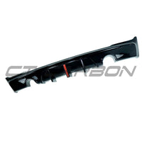 BMW F22/F23 2 SERIES 2014-2020 GLOSS BLACK DUAL EXHAUST DIFFUSER