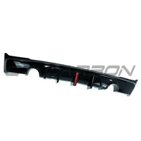 BMW F22/F23 2 SERIES 2014-2020 GLOSS BLACK DUAL EXHAUST DIFFUSER