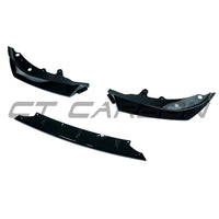 BMW G82/G22 M4/4 SERIES 2021+ GLOSS BLACK 3-PIECE SPLITTER