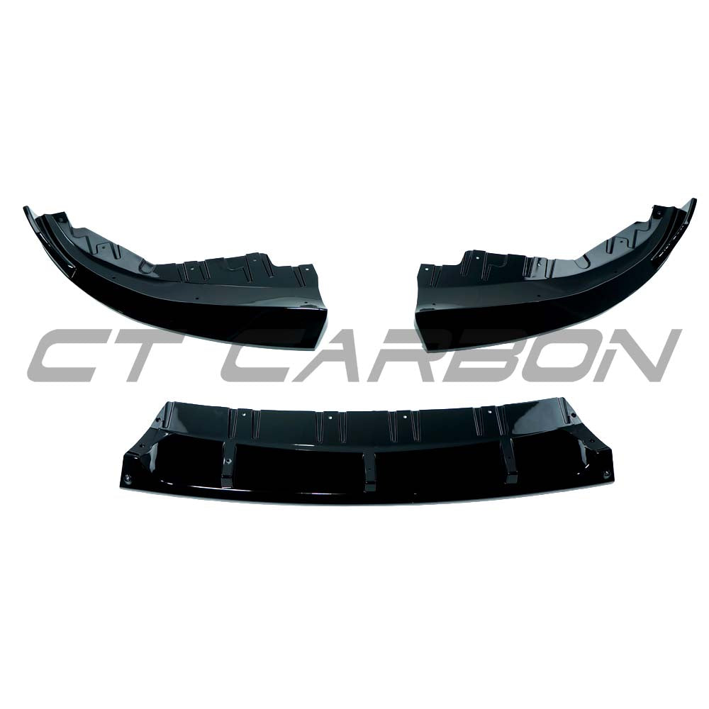 BMW G26 4 SERIES 2021+ GLOSS BLACK 3-PIECE SPLITTER