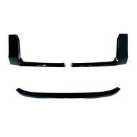 BMW G87 M2 2023+ GLOSS BLACK SPLITTER