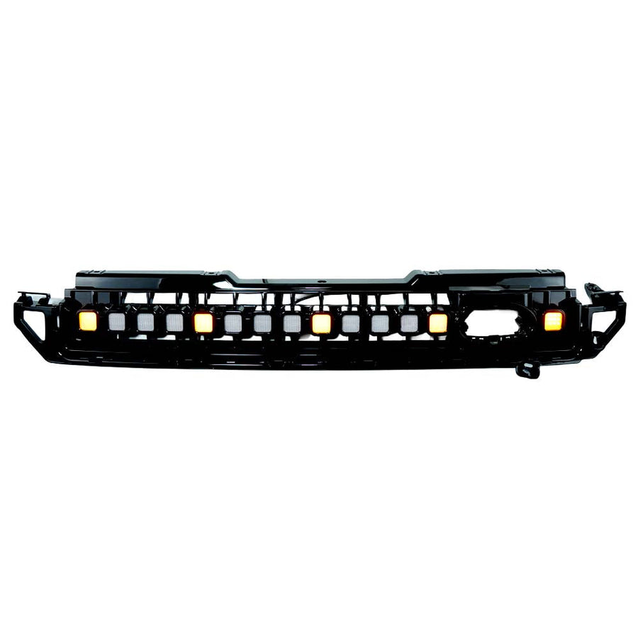 LAND ROVER DEFENDER L663 2019+ YELLOW LED GRILLE - V3