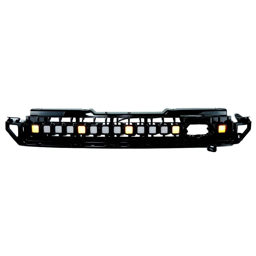 LAND ROVER DEFENDER L663 2019+ YELLOW LED GRILLE - V3
