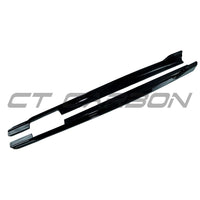 BMW G06 X6 LCI 2023+ GLOSS BLACK SIDE SKIRTS