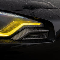 BMW G87 M2 CARBON FIBRE FRONT HEAD LIGHT ADD ON - CT DESIGN