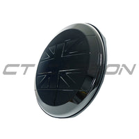 LAND ROVER DEFENDER L663 110 & 90 GLOSS BLACK SPARE WHEEL COVER - V2