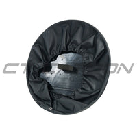 LAND ROVER DEFENDER L663 110 & 90 GLOSS BLACK SPARE WHEEL COVER - V2