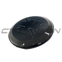 LAND ROVER DEFENDER L663 110 & 90 GLOSS BLACK SPARE WHEEL COVER - V2
