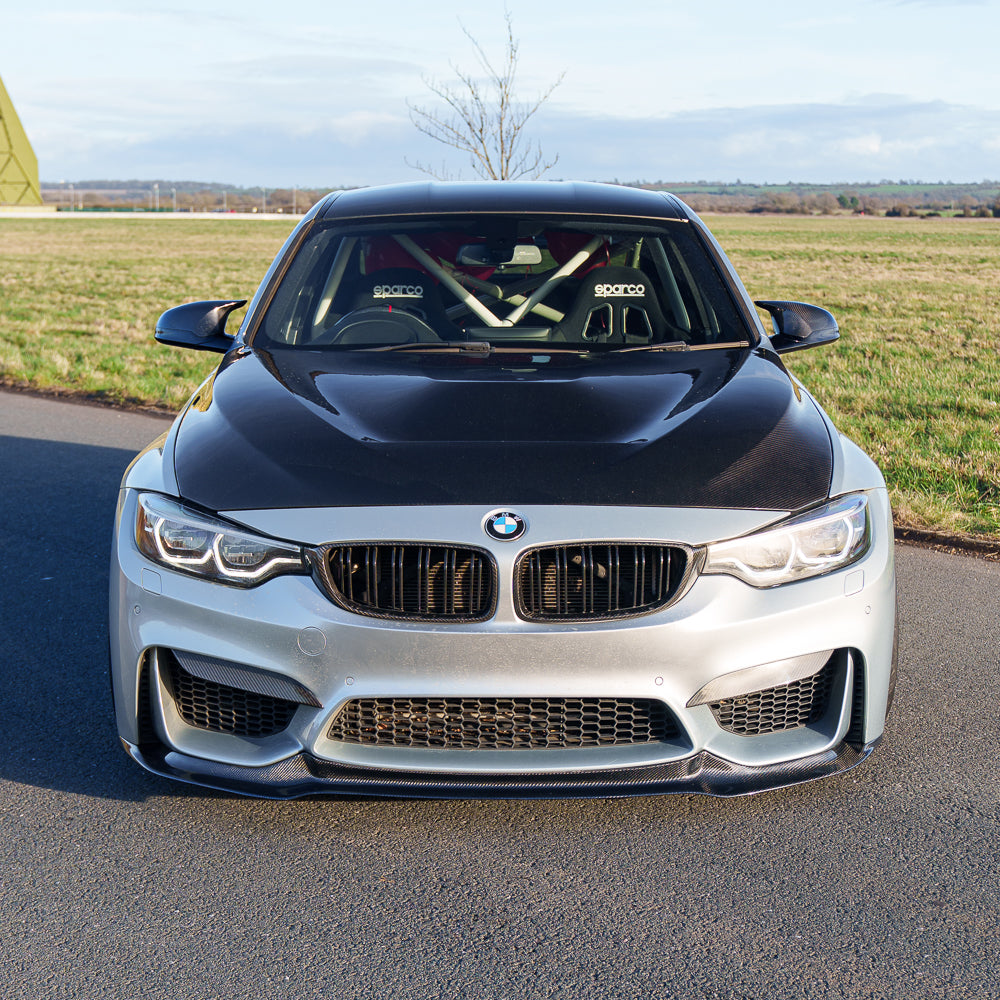 BMW M3/M4 (F80 F82 F83) 2014-2020 CARBON FIBRE SPLITTER - V4