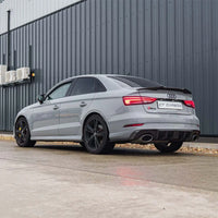 AUDI RS3 8V SALOON REAR CARBON DIFFUSER WITH DTM LIGHT