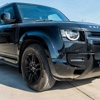 LAND ROVER DEFENDER L663 110 & 90 FRONT AND REAR GLOSS BLACK MIDDLE TRIM PACK