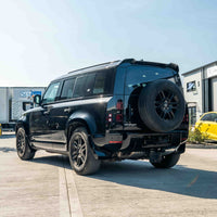 LAND ROVER DEFENDER L663 110 & 90 FRONT AND REAR GLOSS BLACK MIDDLE TRIM PACK