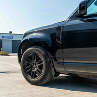 LAND ROVER DEFENDER L663 110 & 90 FRONT AND REAR GLOSS BLACK MIDDLE TRIM PACK