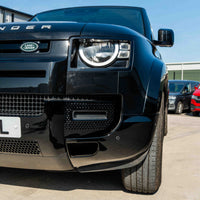 LAND ROVER DEFENDER L663 110 & 90 FRONT AND REAR GLOSS BLACK MIDDLE TRIM PACK
