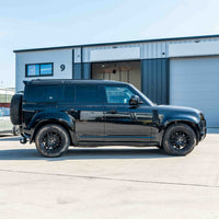LAND ROVER DEFENDER L663 110 & 90 FRONT AND REAR GLOSS BLACK MIDDLE TRIM PACK