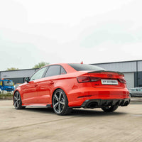 AUDI A3/S3/RS3 8V SALOON CARBON FIBRE SIDE SKIRTS V2