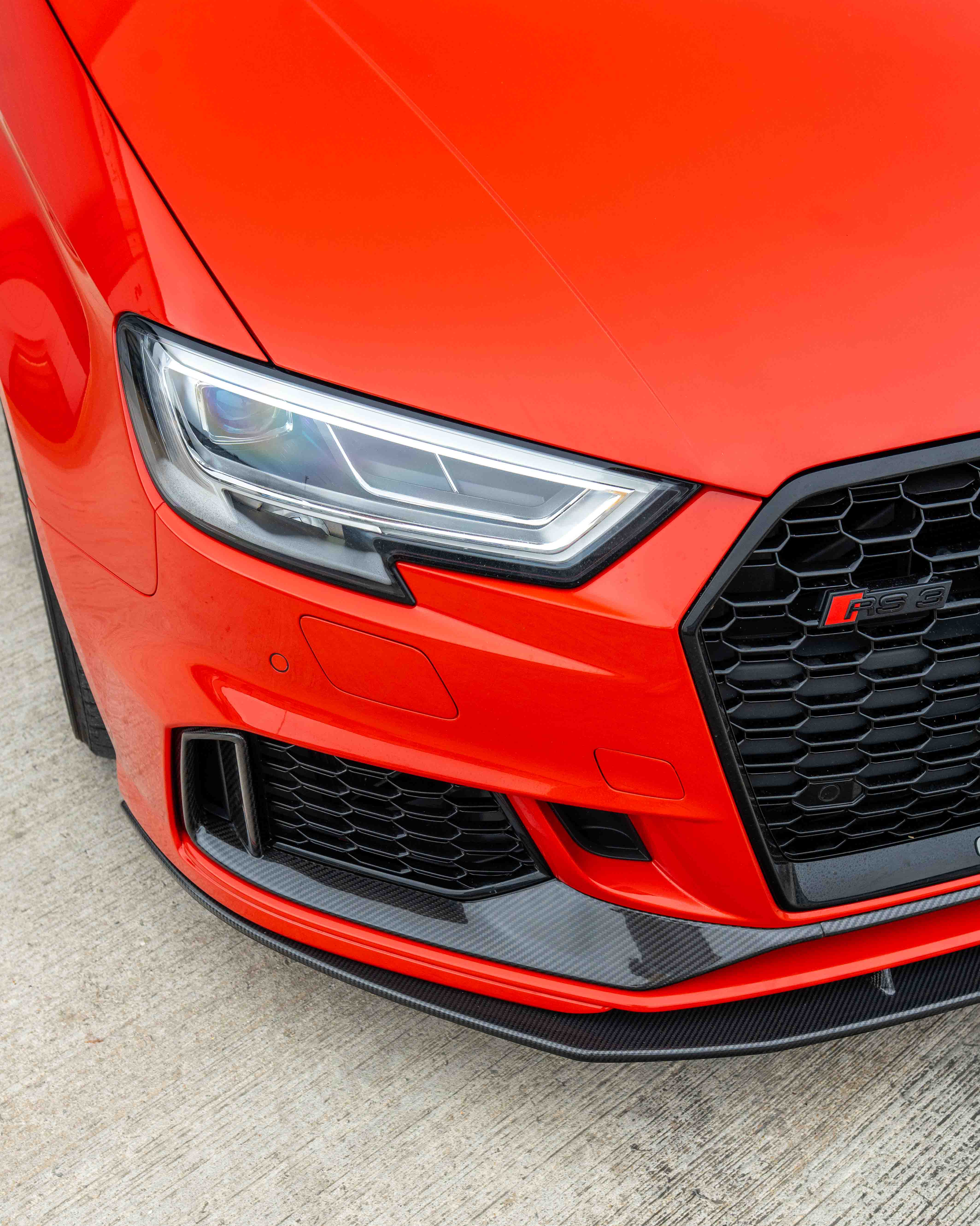 AUDI RS3 8V FACELIFT CARBON FIBRE BUMPER TRIM