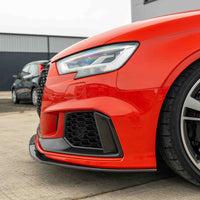 AUDI RS3 8V SALOON CARBON FIBRE SPLITTER V1
