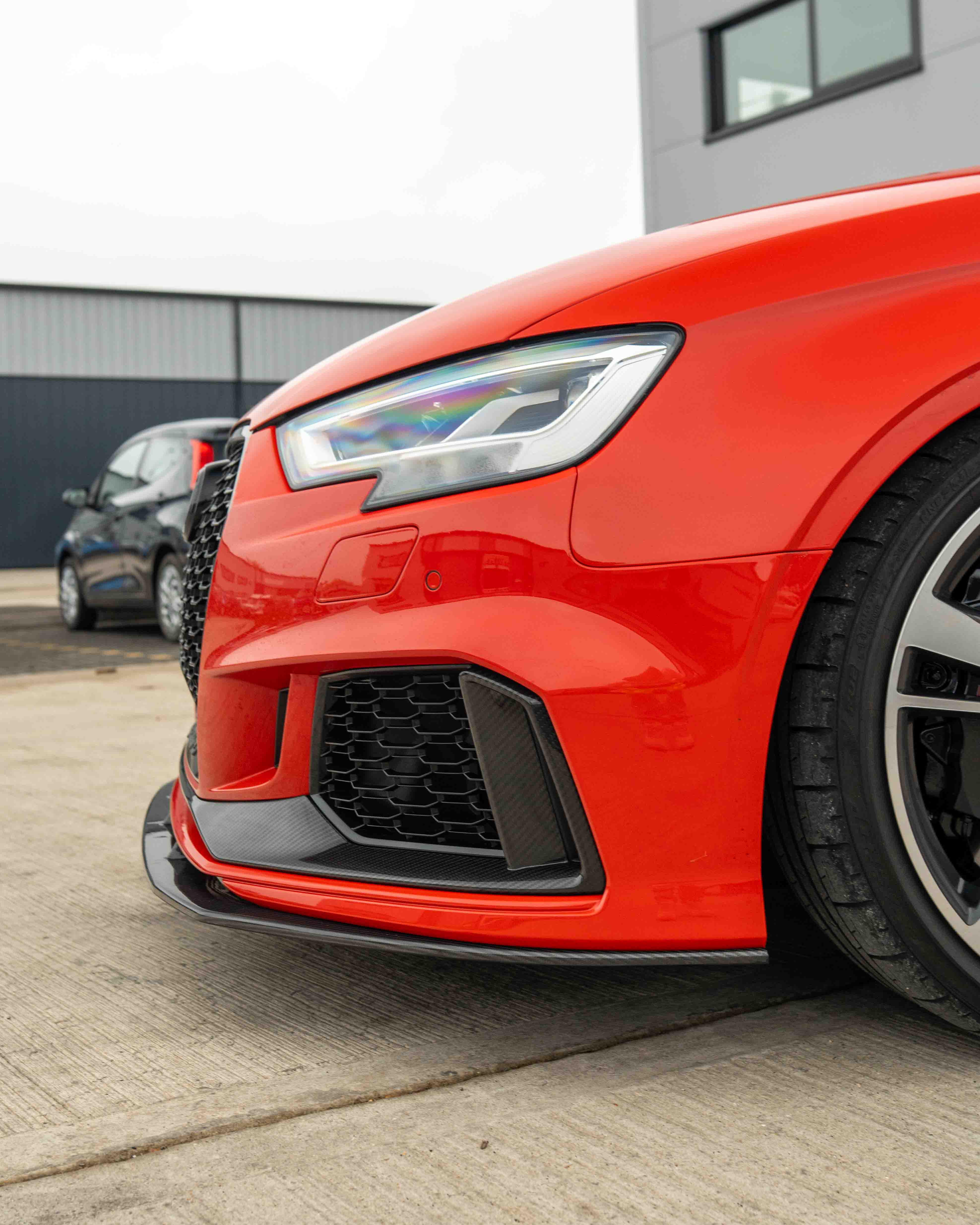 AUDI RS3 8V SALOON CARBON FIBRE SPLITTER V1