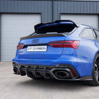 AUDI RS6 C8 2019+ FULL CARBON FIBRE REAR END KIT - CT DESIGN