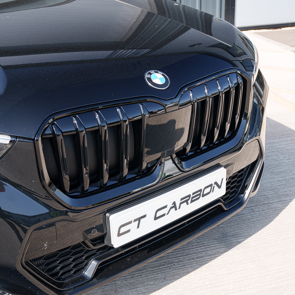BMW U11 X1 2023+ GLOSS BLACK SINGLE SLAT GRILLE