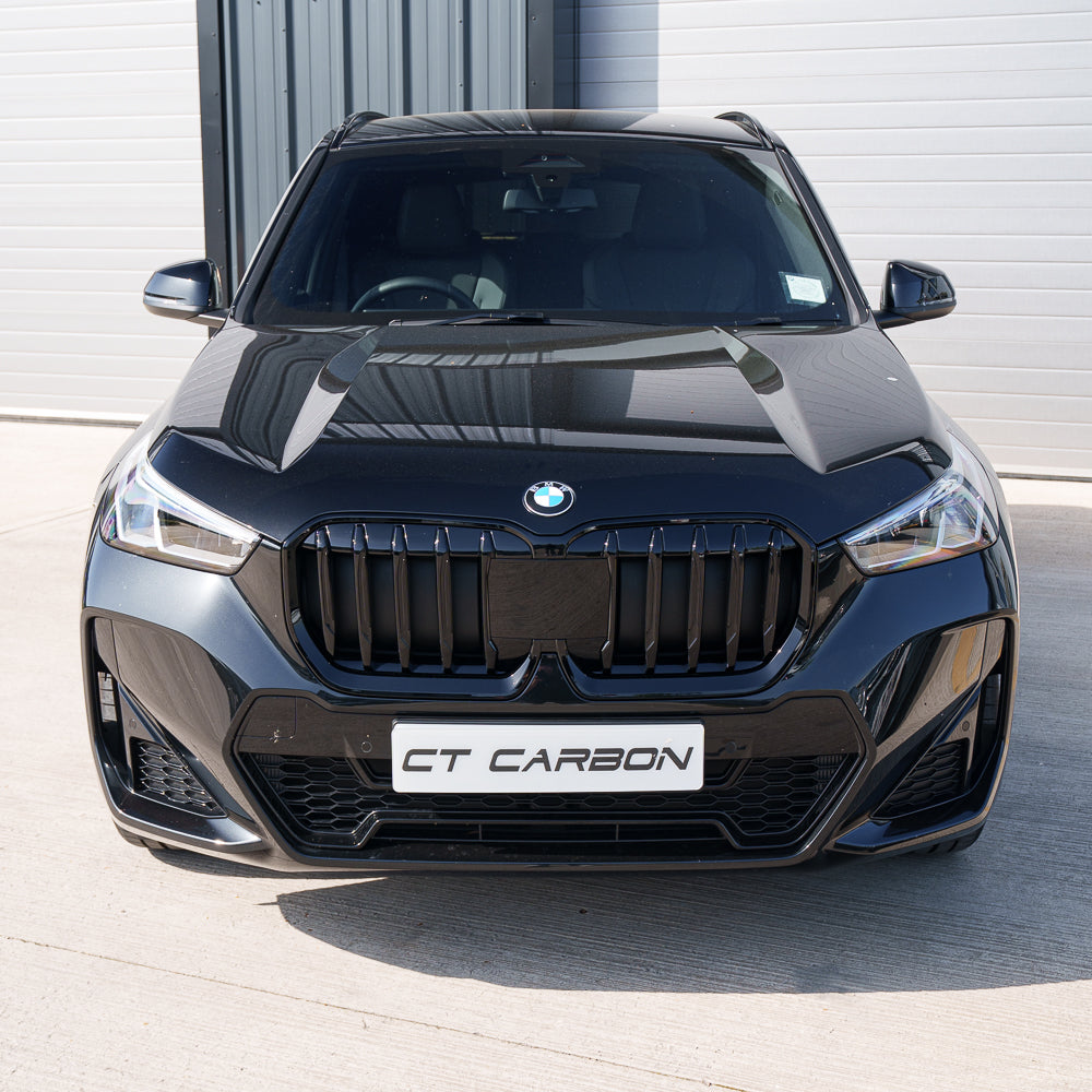 BMW U11 X1 2023+ GLOSS BLACK SINGLE SLAT GRILLE