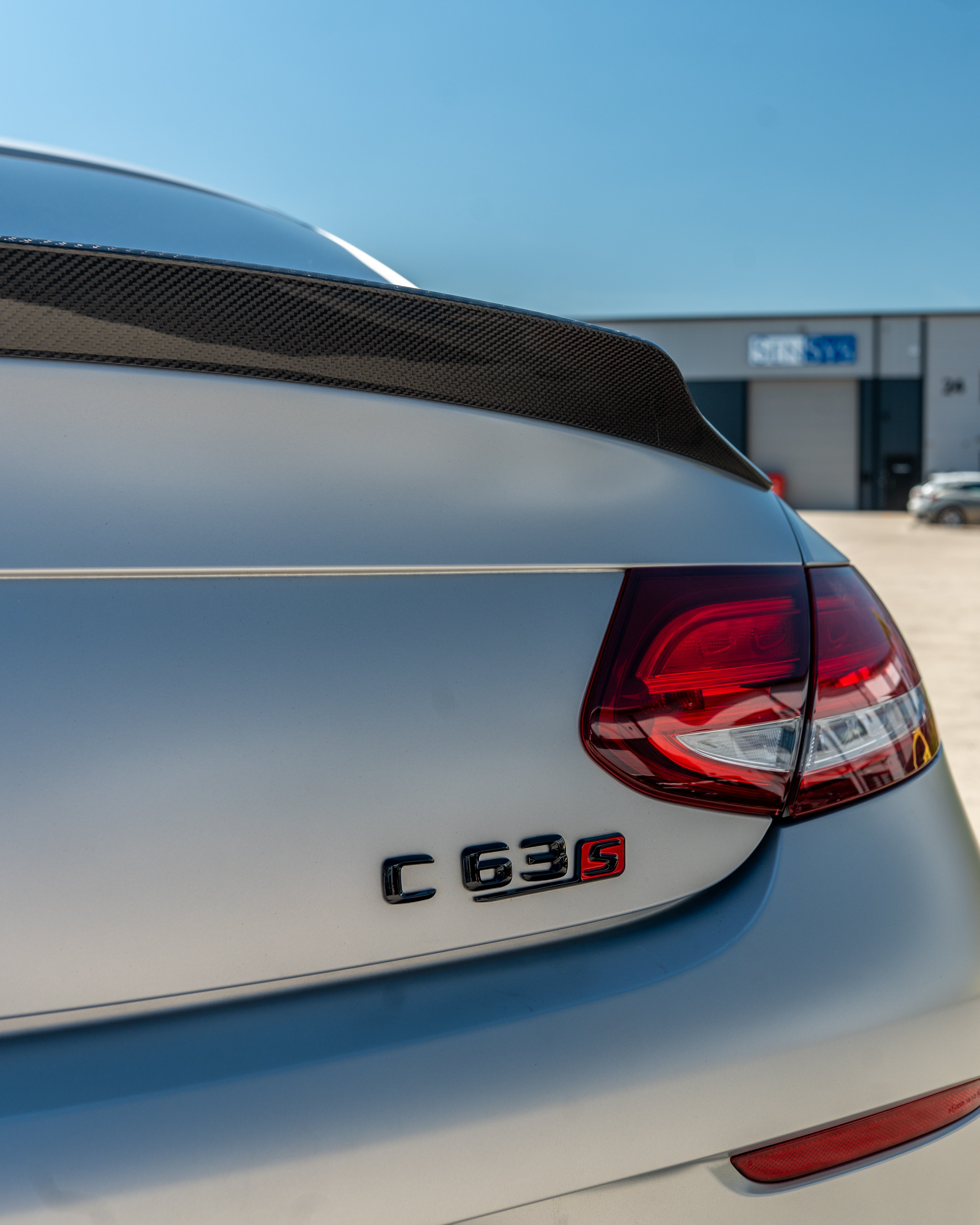 MERCEDES C63/C63S W205 COUPE CARBON SPOILER - V1