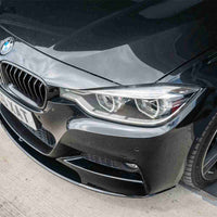 BMW 3 SERIES F30/F31 GLOSS BLACK SPLITTER - V1
