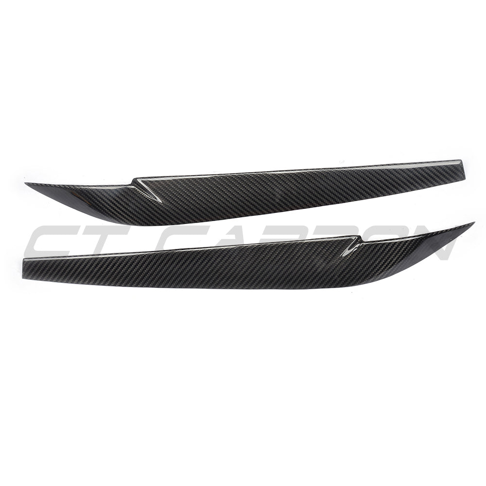 BMW F15/F16 X5/X6 2014-2018 CARBON FIBRE HEADLIGHT EYEBROWS