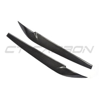 BMW F15/F16 X5/X6 2014-2018 CARBON FIBRE HEADLIGHT EYEBROWS