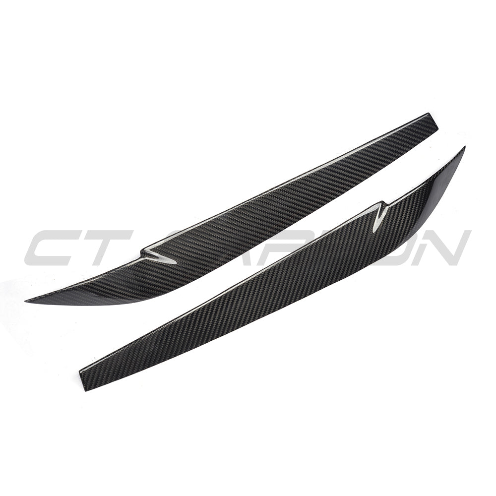BMW F15/F16 X5/X6 2014-2018 CARBON FIBRE HEADLIGHT EYEBROWS