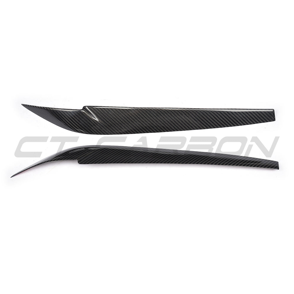 BMW F15/F16 X5/X6 2014-2018 CARBON FIBRE HEADLIGHT EYEBROWS