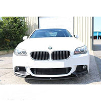 BMW 5 Series F10/11 M-Sport Front Splitter ABS Plastic Gloss Black