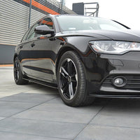 Maxton Design - SIDE SKIRTS DIFFUSERS AUDI A6 C7 (2011-2014)