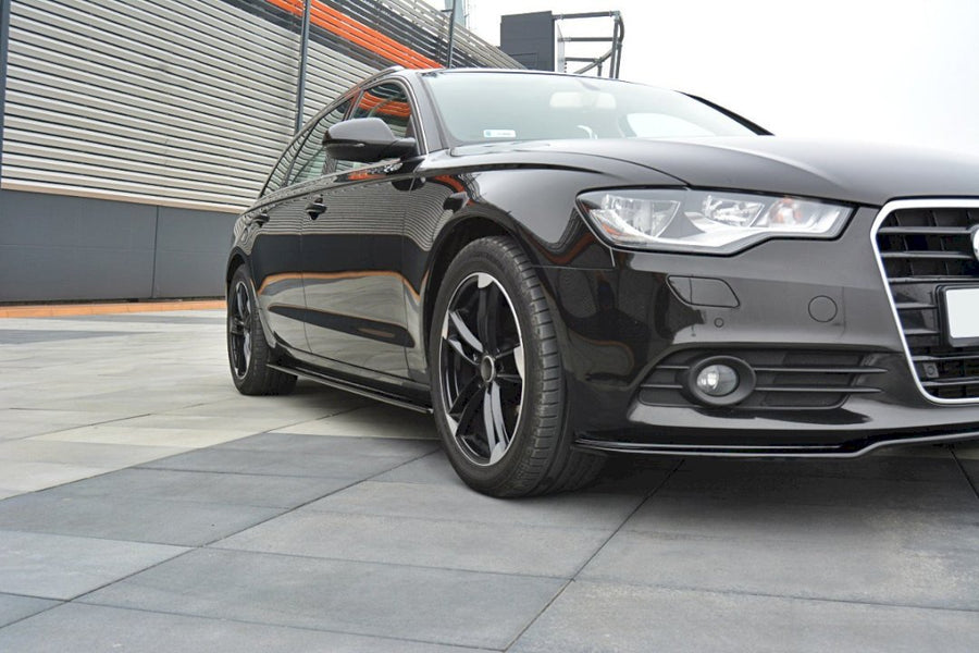 Maxton Design - SIDE SKIRTS DIFFUSERS AUDI A6 C7 (2011-2014)