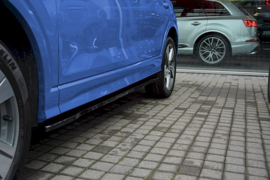Maxton Design - SIDE SKIRTS SPLITTERS AUDI Q2 MK1 SPORT 2016 - ONWARDS