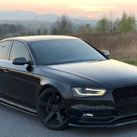 Maxton Design - SIDE SKIRTS DIFFUSERS AUDI S4 B8 FACELIFT (2012-UP)