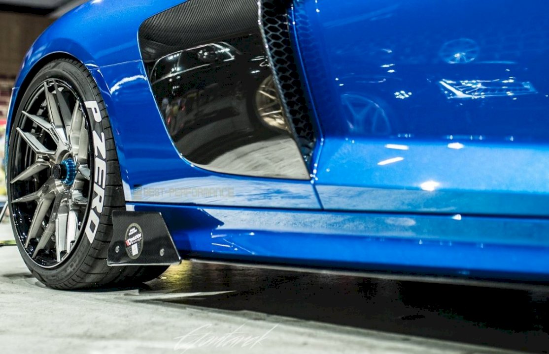 Maxton Design - RACING SIDE SKIRTS DIFFUSERS AUDI R8 MK2 (2017 - UP)