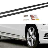 Maxton Design - SIDE SKIRTS DIFFUSERS VW PASSAT B7 R-LINE (2010-2014)