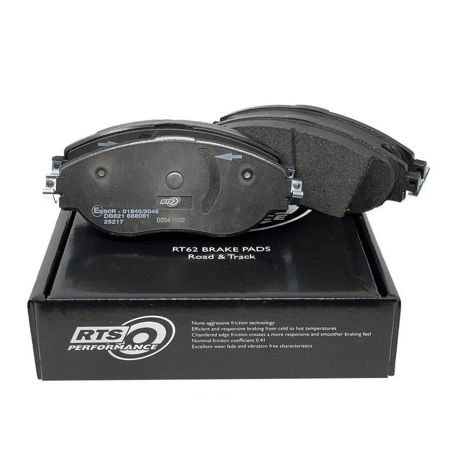 2013-2018 Audi RS6 & RS7 Pair Of Left & Right Side Grooved Brake Disc With Dimpled And Pads 390mm