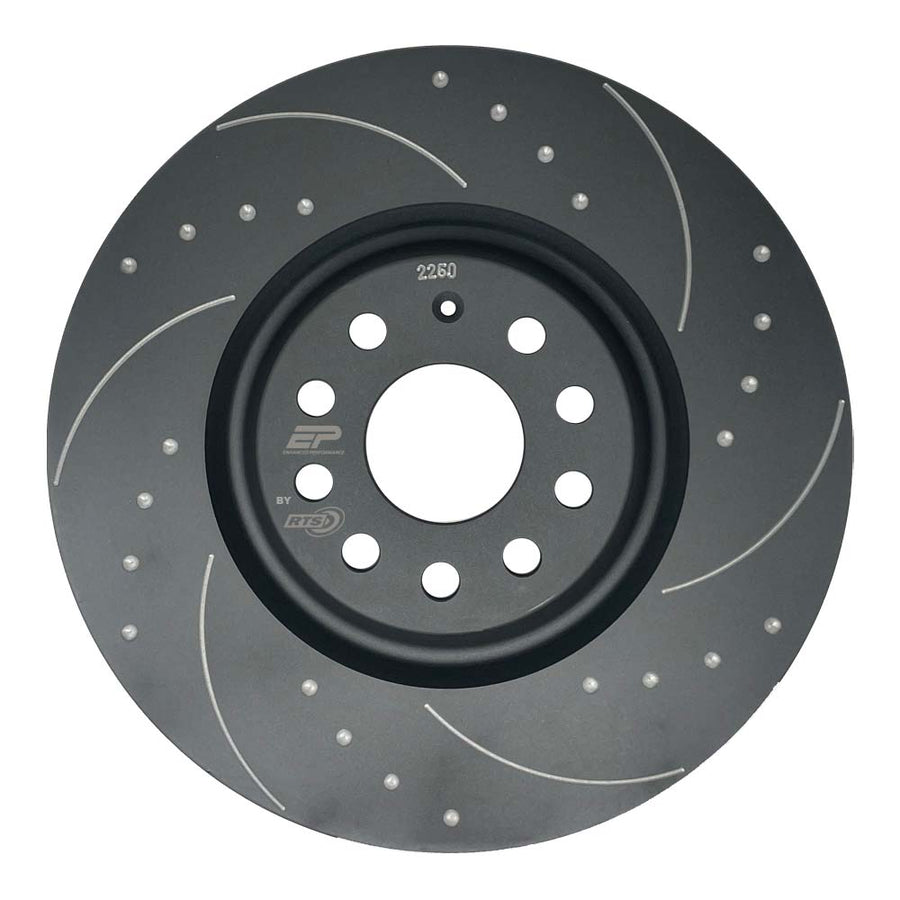 ** CLEARANCE ** Enhanced Performance (By RTS) Front Brake Disc Upgrade - MK7 & MK8 Fiesta ST  ** NONE RETURN **