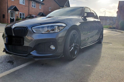 BMW 1 F20/21 Facelift LCI Splitter M-Sport V2 (WINGED)