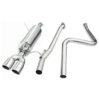 Cobra Exhausts - Ford Fiesta (Mk7) (1.25/1.4/1.6) Cat Back Performance Exhaust